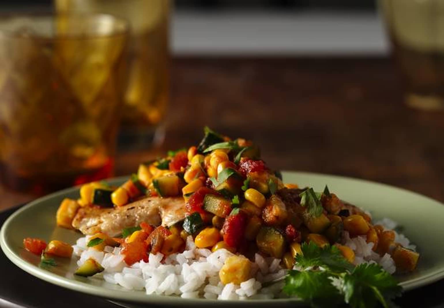 Super Quick Salsa Chicken